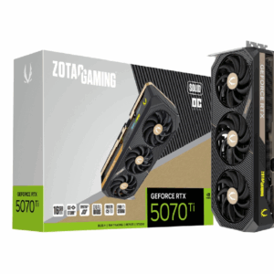 PLACA DE VIDEO ZOTAC RTX 5070TI 16GB SOLID OC GDDR7